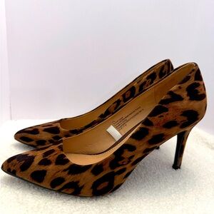 a new day Brown Leopard Print Heels